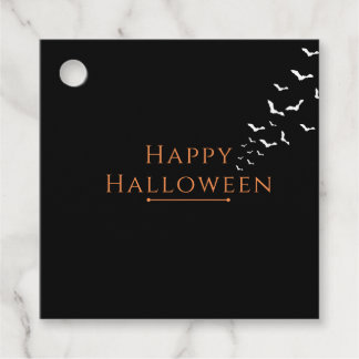 Halloween Gift Tag, Favour Tag, Bats Tags