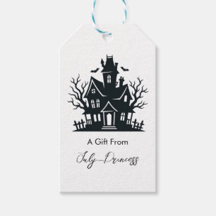 Halloween gift tags, personalised gift tags