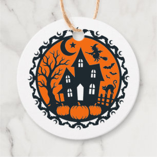 Halloween gift tags, personalised gift tags