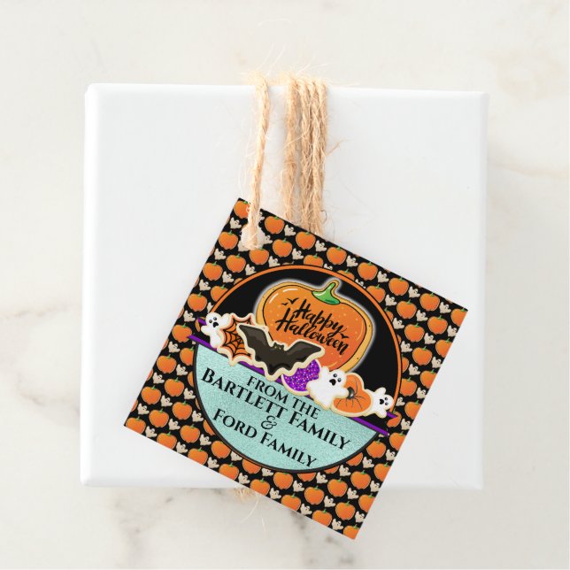 Halloween Gift Tags - See Back (In Situ)