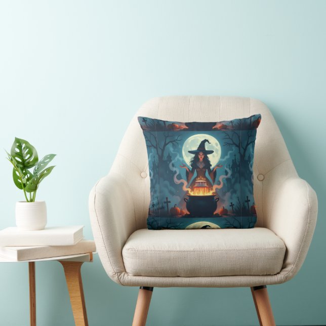 Halloween Gift Wrapping Paper Cushion (Chair)
