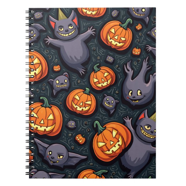 halloween gifts notebook (Front)