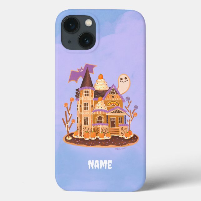 Halloween Gingerbread House Personalise  Case-Mate iPhone Case (Back)