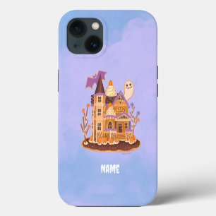 Halloween Gingerbread House Personalise iPhone 13 Case