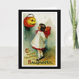 Halloween Girl Card
