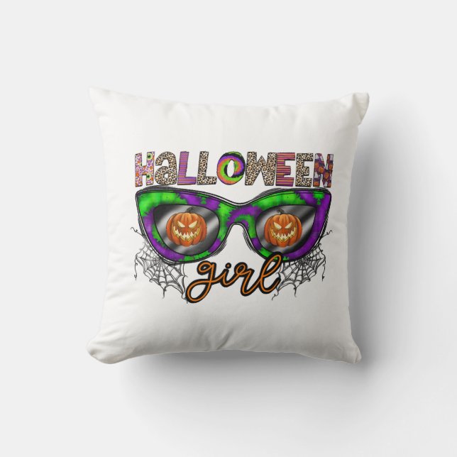 Halloween Girl Cushion (Front)