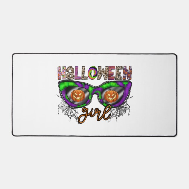 Halloween Girl Desk Mat (Front)