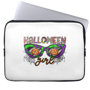 Halloween Girl Laptop Sleeve