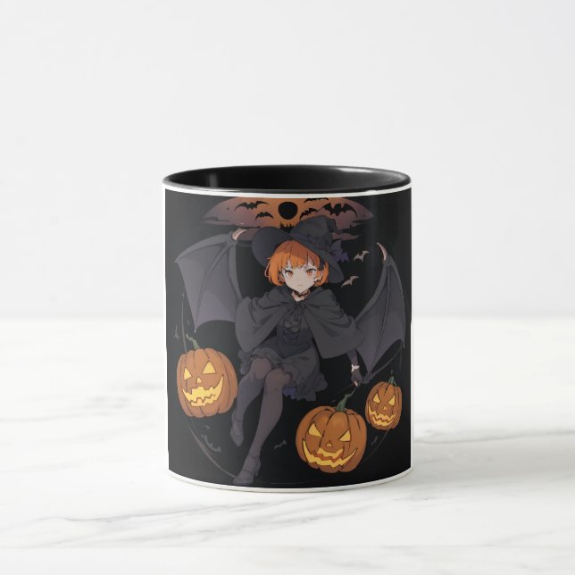 halloween girl mug (Center)