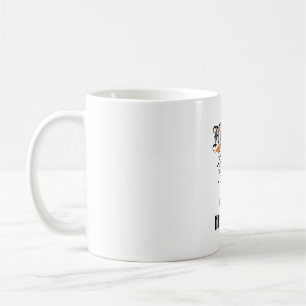 Halloween Girl No Costume Vintage Pumpkin_1 Coffee Mug