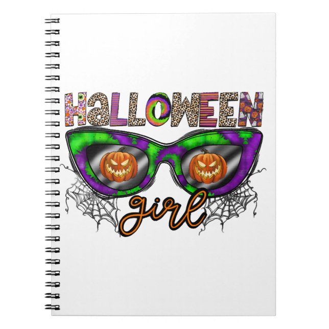 Halloween Girl Notebook (Front)