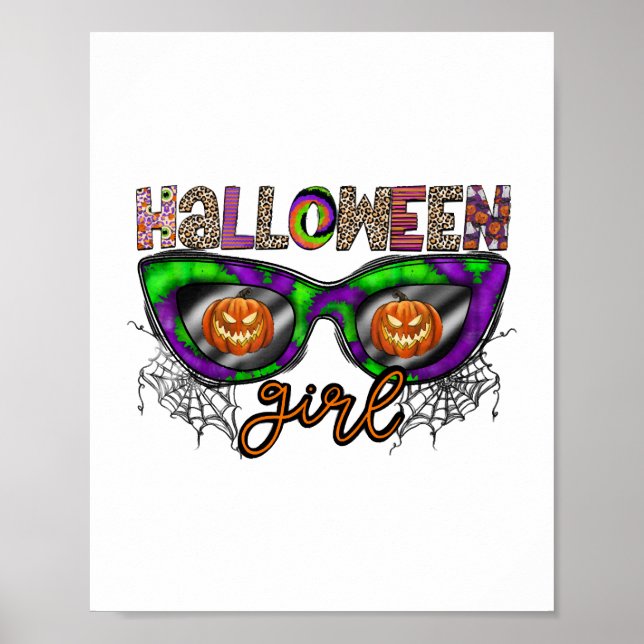 Halloween Girl Poster (Front)