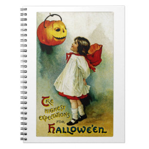Halloween Girl Spiral Notebook