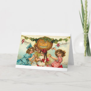 Halloween Girls Card