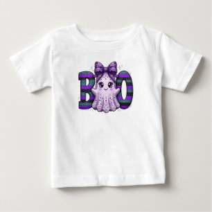 Halloween Girls Ghost Baby T-Shirt