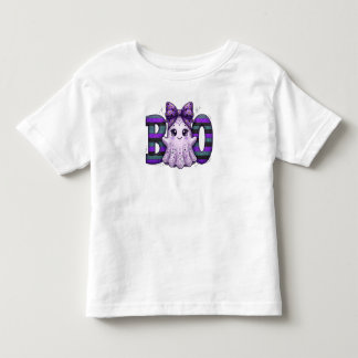 Halloween Girls Ghost Toddler T-Shirt