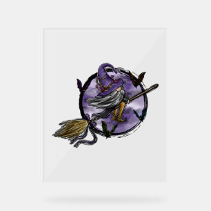 Halloween Gnome    Acrylic Sign