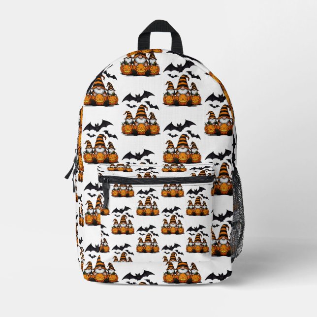 Halloween Gnome Backpack (Front)