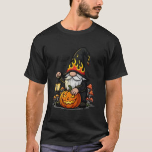 Halloween Gnome Basic Dark T-Shirt