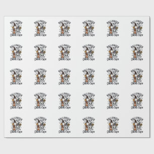 Halloween Gnome Crew Vintage Engraving Shirt_1 Wrapping Paper
