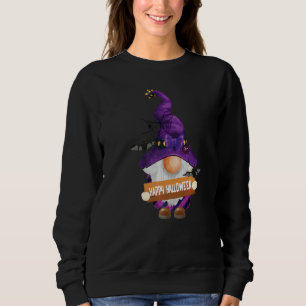 Halloween Gnome Cute Gnome Halloween Costume Pumpk Sweatshirt
