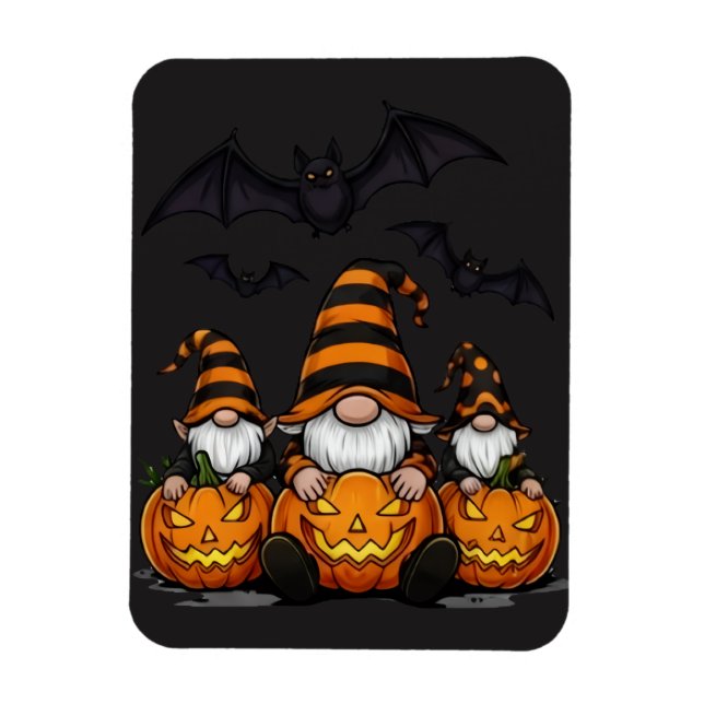 Halloween Gnome Magnet (Vertical)