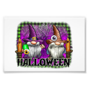 Halloween Gnome Photo Print