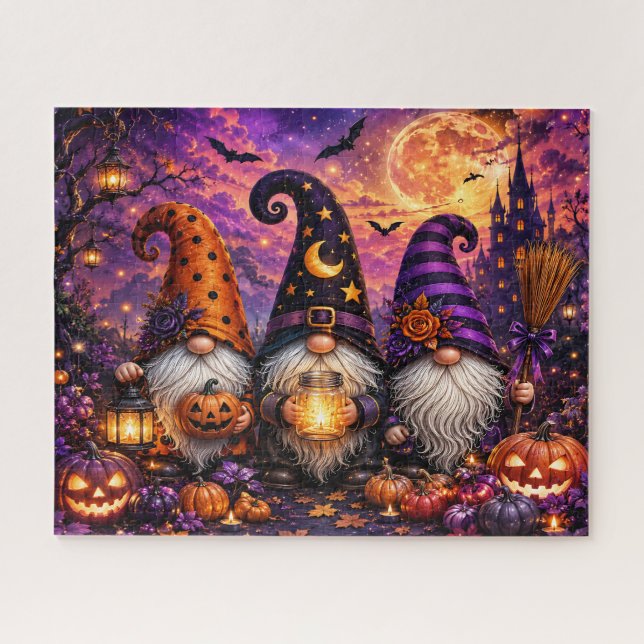 Halloween Gnome Puzzle (Horizontal)