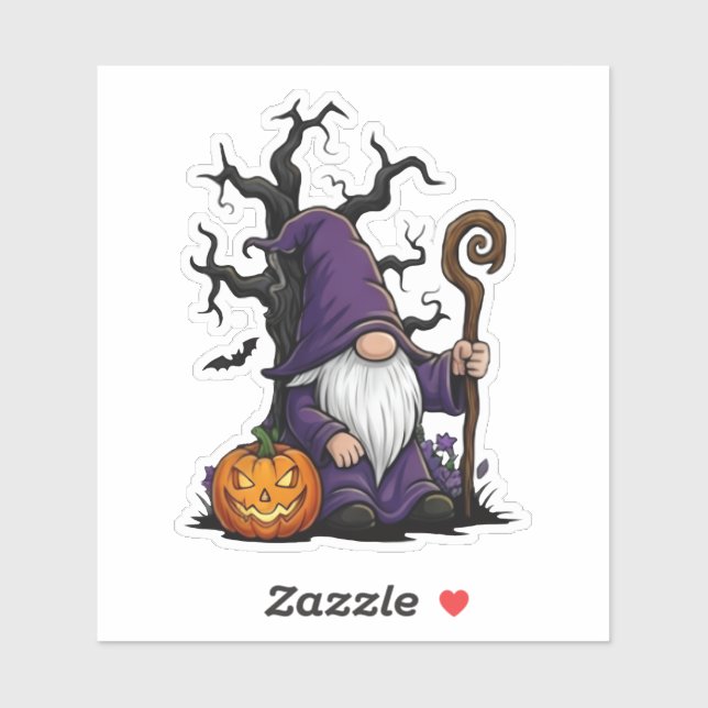 Halloween Gnome Sticker (Sheet)