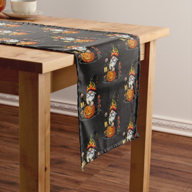 Halloween Gnome Table Runner (In Situ)