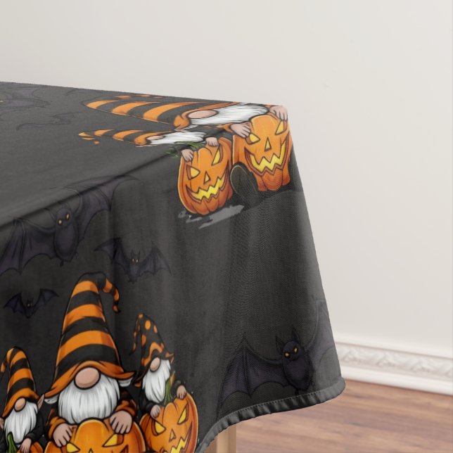 Halloween Gnome Tablecloth (In Situ)