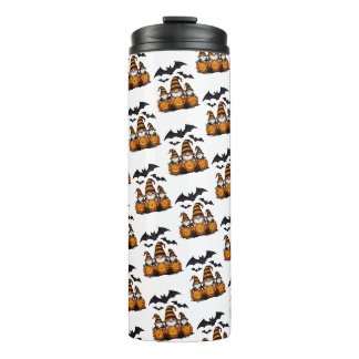 Halloween Gnome Thermal Tumbler