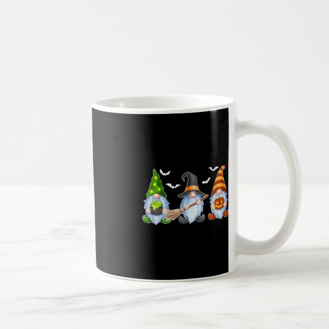 Halloween Gnomes Cute Autumn Pumpkin Fall Fun Holi Coffee Mug (Right)