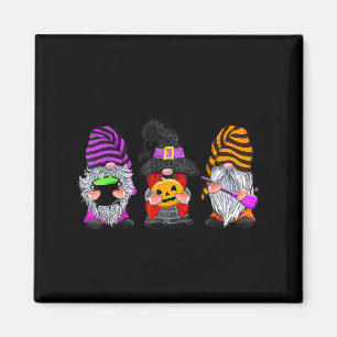 Halloween Gnomes Cute Autumn Pumpkin Fall Fun Holi Magnet