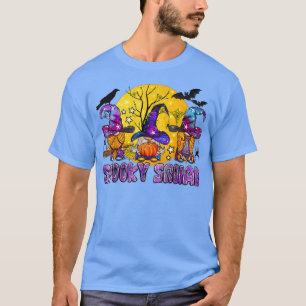 Halloween Gnomes Cute Autumn Pumpkin Fall Holiday T-Shirt