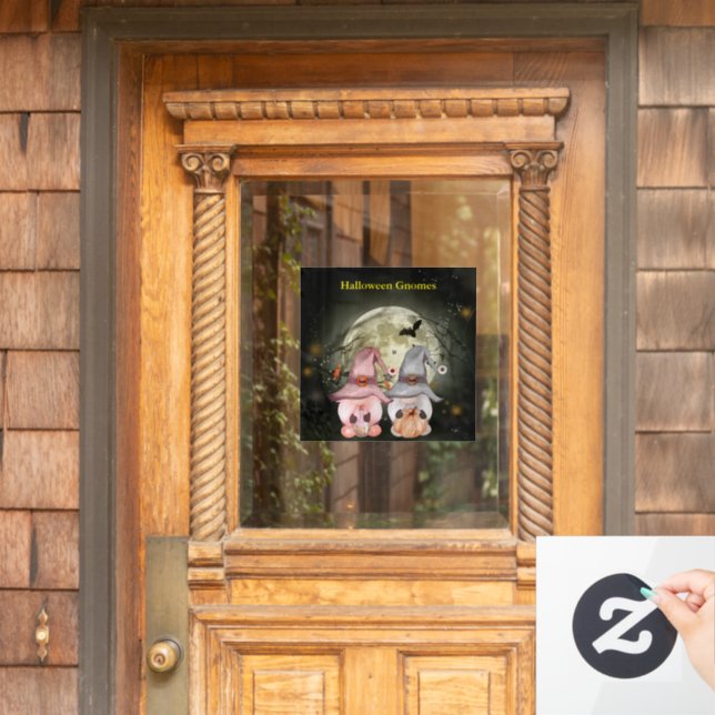Halloween Gnomes Full Moon Family (Home Door)