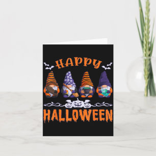 Halloween Gnomes Happy Halloween Card