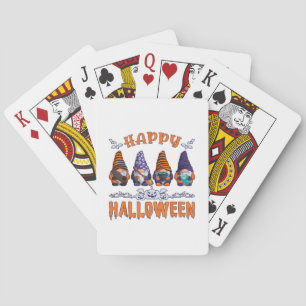 Halloween Gnomes Playing Cards