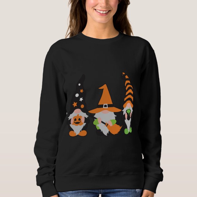 Halloween Gnomes Sweatshirt (Front)