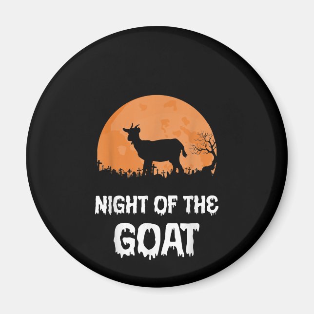 Halloween Goat Costume Gift Magnet (Front)
