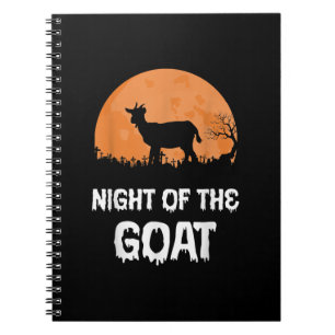 Halloween Goat Costume Gift Notebook