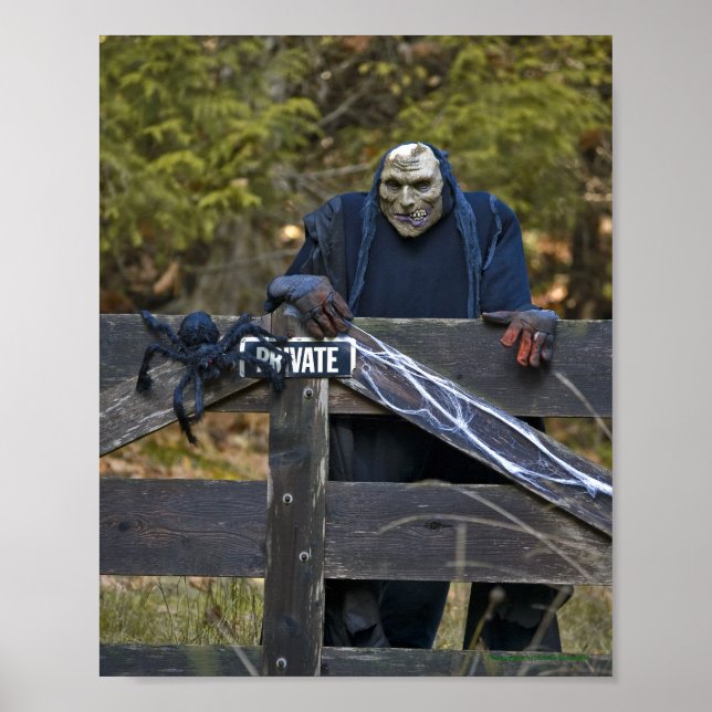 Halloween Goblin Portrait - Fine Art Print (Front)