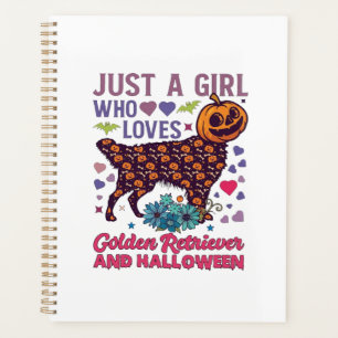 Halloween Golden Retriever_1 Planner
