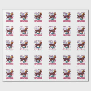 Halloween Golden Retriever_1 Wrapping Paper