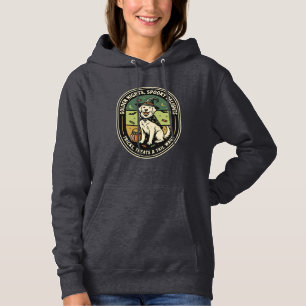 Halloween Golden Retriever Spooky Night Club Hoodie