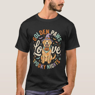 Halloween Golden Retriever Spooky Nights T-Shirt