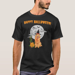Halloween Golden Retriever T-Shirt
