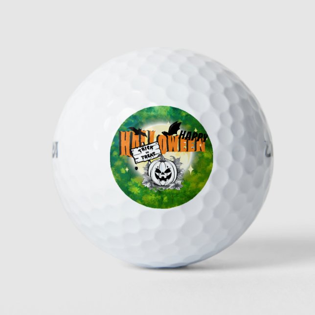 Halloween golf balls (Front)