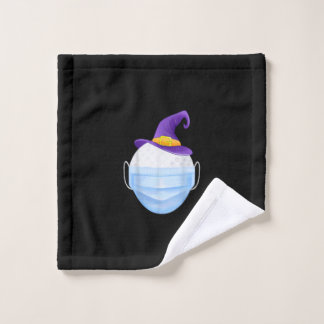 Halloween Golfer Costume Golf Wearing Face Mask Wash Cloth