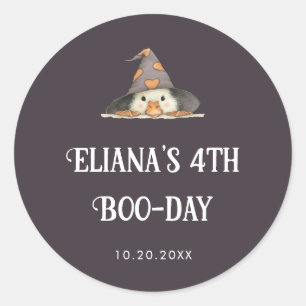 Halloween Goose Kids Birthday Costume Party Classic Round Sticker